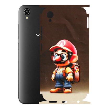 VIVO Y Series Phone Skins (All Models) - Little Mario - 3D Embossed Finish (L-119) Vivo Y90