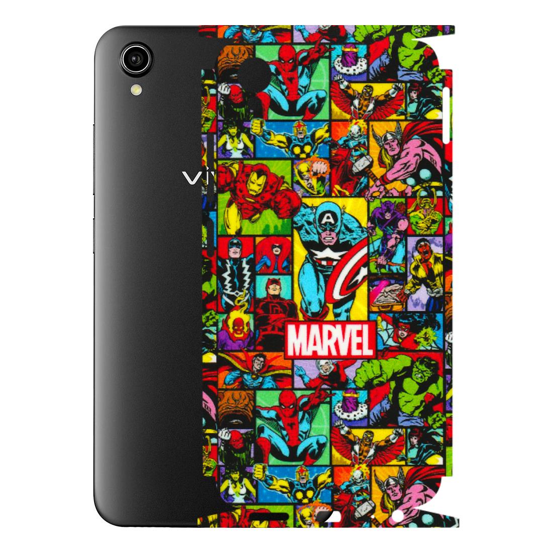 VIVO Y Series Phone Skins (All Models) - MARVELOUS Comic Characters - 3D Embossed Finish (L-129) Vivo Y90