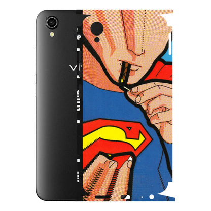 VIVO Y Series Phone Skins (All Models) - Superman Sutta - 3D Embossed Finish (L-130) Vivo Y90