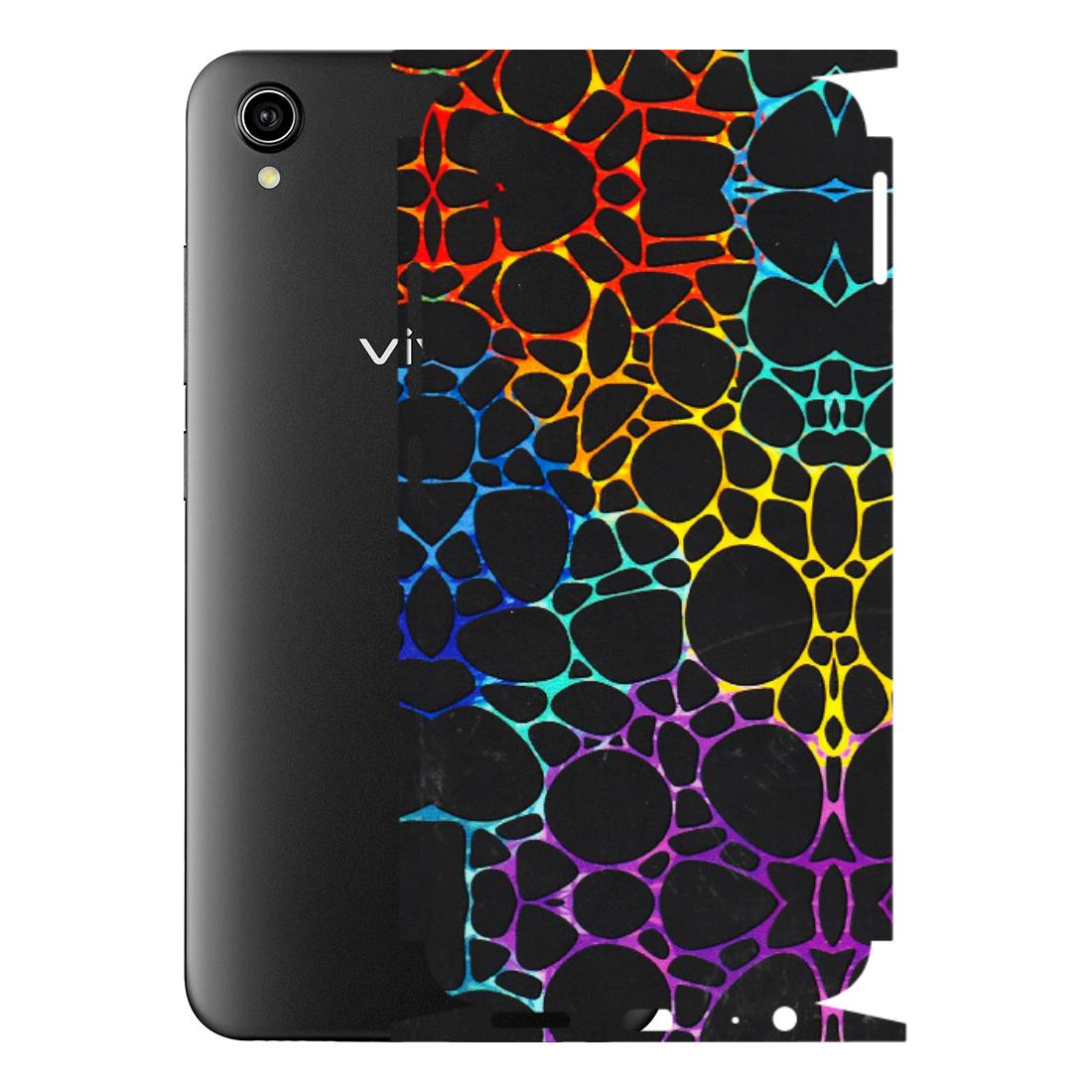 VIVO Y Series Phone Skins (All Models) - Abstract Art MultiColour - 3D Embossed Finish (L-133) Vivo Y90
