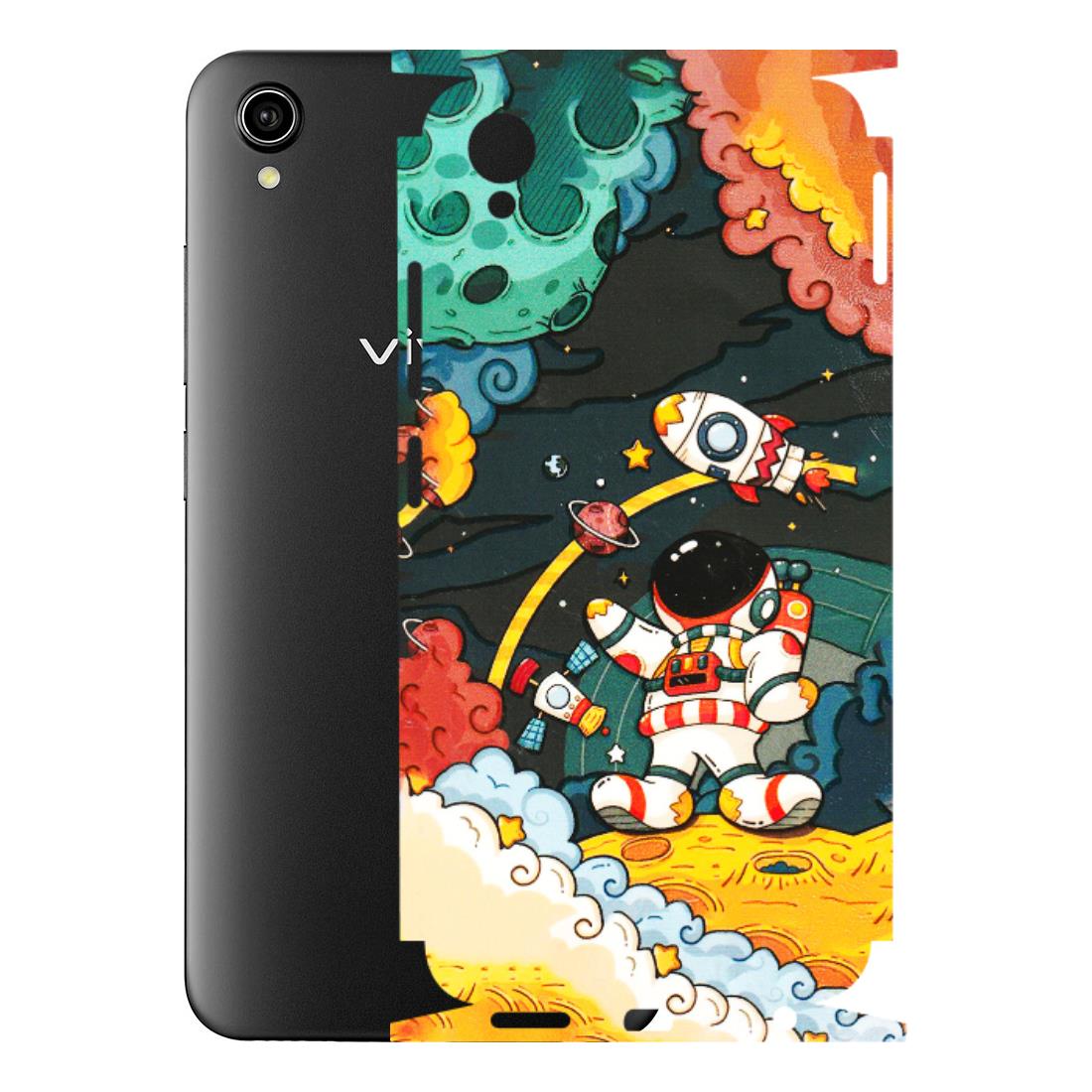 VIVO Y Series Phone Skins (All Models) - Astronauts & Spaceship - 3D Embossed Finish (L-145) Vivo Y90