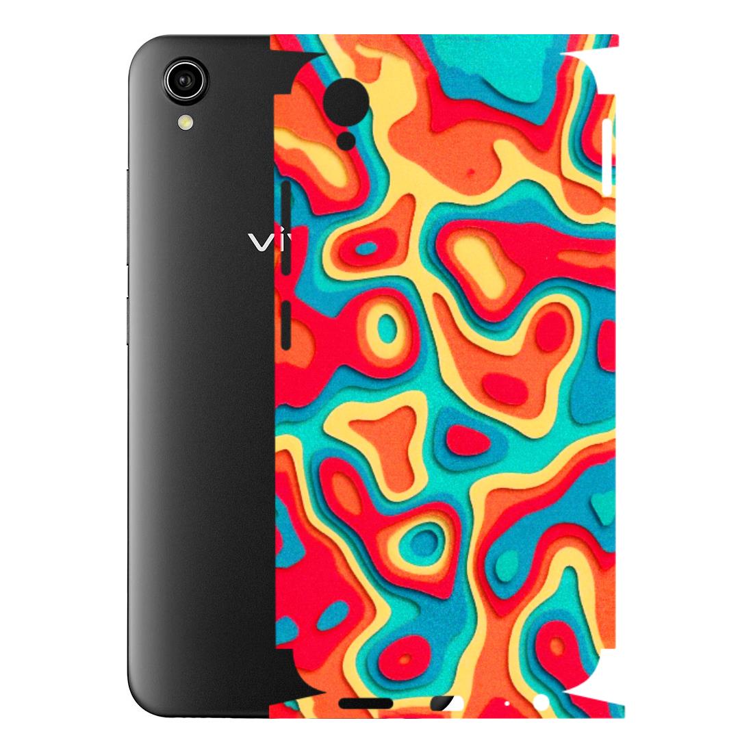 VIVO Y Series Phone Skins (All Models) - Abstract Swirl - 3D Embossed Finish (L-150) Vivo Y90