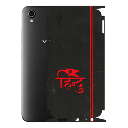 VIVO Y Series Phone Skins (All Models) - Hindu Black - 3D Embossed Finish (L-153) Vivo Y90
