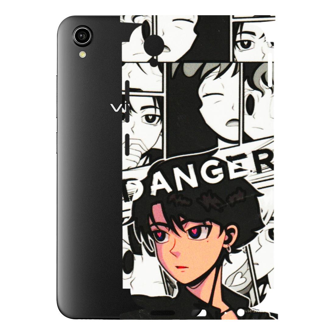 VIVO Y Series Phone Skins (All Models) - Danger Anime - 3D Embossed Finish (L-155) Vivo Y90
