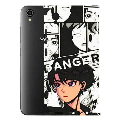 VIVO Y Series Phone Skins (All Models) - Danger Anime - 3D Embossed Finish (L-155) Vivo Y90