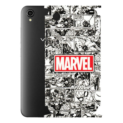 VIVO Y Series Phone Skins (All Models) - Marvel Comic - 3D Embossed Finish (L-171) Vivo Y90