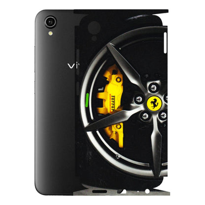 VIVO Y Series Phone Skins (All Models) - Ferrari Wheel Alloy - 3D Embossed Finish (L-173) Vivo Y90