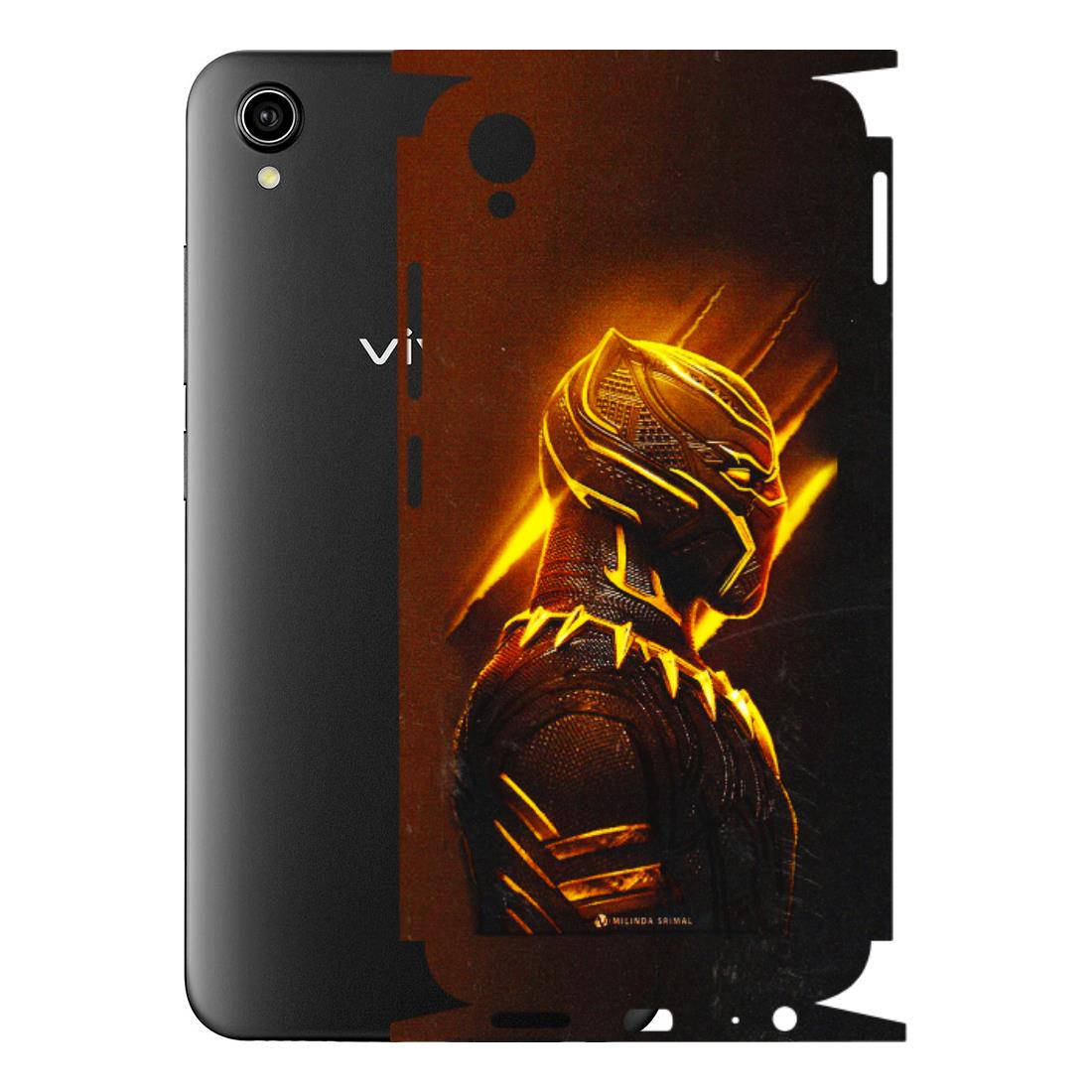 VIVO Y Series Phone Skins (All Models) - Gold Black Panther - 3D Embossed Finish (L-181) Vivo Y90