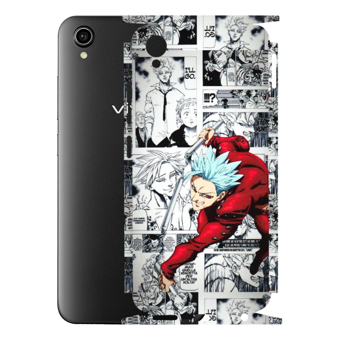 VIVO Y Series Phone Skins (All Models) - Anime Comic - 3D Embossed Finish (L-192) Vivo Y90