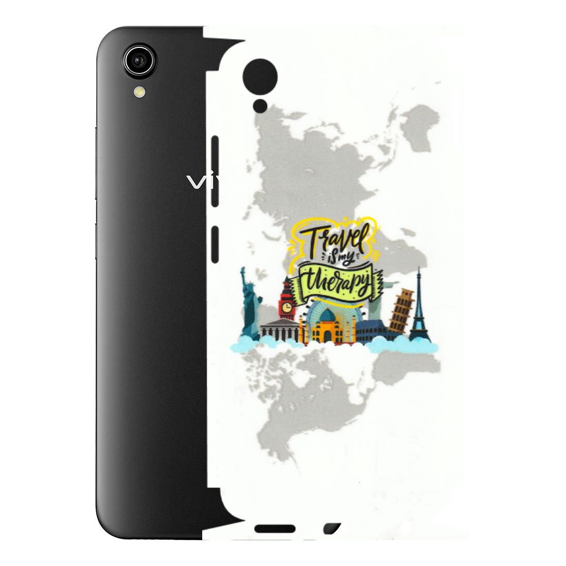 VIVO Y Series Phone Skins (All Models) - Travel Therapy - 3D Embossed Finish (L-199) Vivo Y90