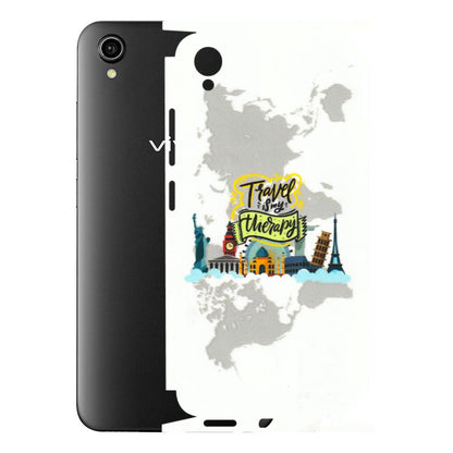 VIVO Y Series Phone Skins (All Models) - Travel Therapy - 3D Embossed Finish (L-199) Vivo Y90