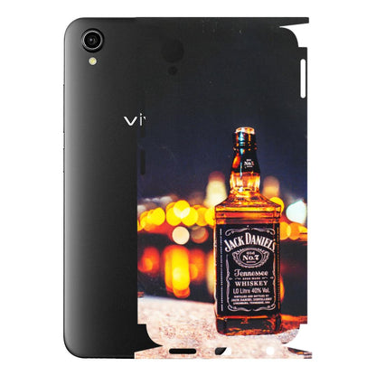 VIVO Y Series Phone Skins (All Models) - JD Whiskey Bottle - 3D Embossed Finish (L-20) Vivo Y90