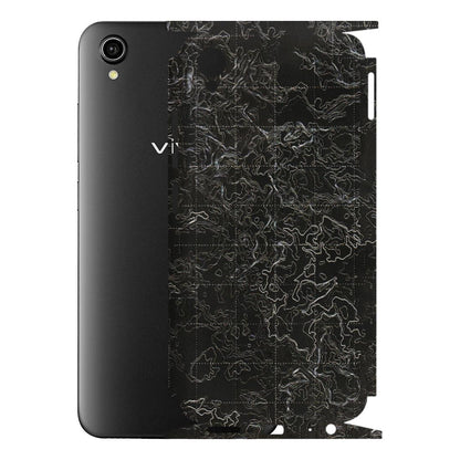 VIVO Y Series Phone Skins (All Models) - Black map Texture - 3D Embossed Finish (L-201) Vivo Y90