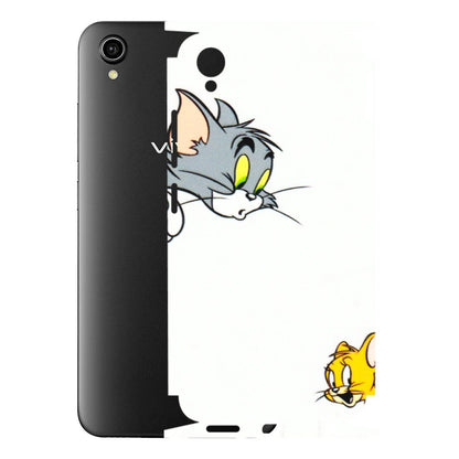 VIVO Y Series Phone Skins (All Models) - Cute Tom And Jerry - 3D Embossed Finish (L-220) Vivo Y90