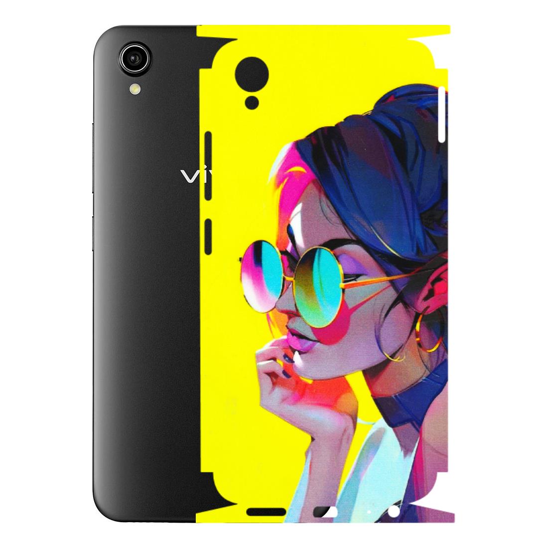 VIVO Y Series Phone Skins (All Models) - Bold Stylish Girl - 3D Embossed Finish (L-222) Vivo Y90