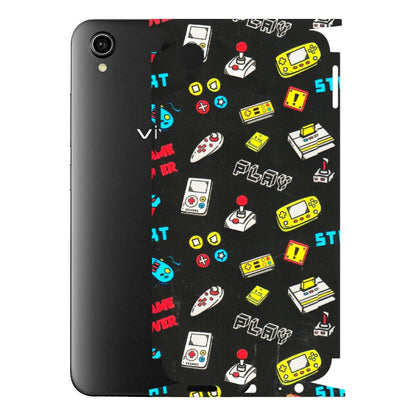 VIVO Y Series Phone Skins (All Models) - Gaming Doodles - 3D Embossed Finish (L-224) Vivo Y90