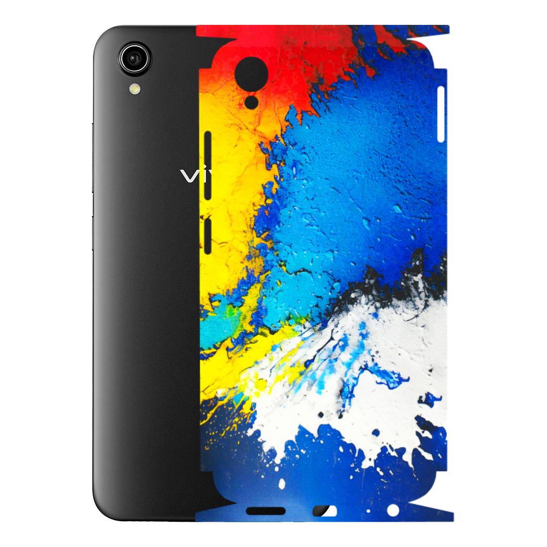 VIVO Y Series Phone Skins (All Models) - Acrylic Paint Spill - 3D Embossed Finish (L-229) Vivo Y90