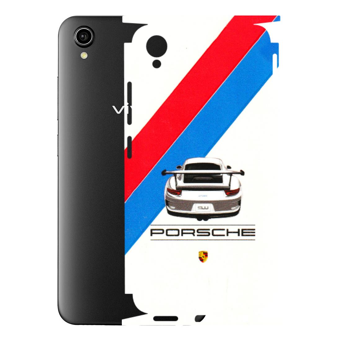 VIVO Y Series Phone Skins (All Models) - Porche Car Sober Logo - 3D Embossed Finish (L-248) Vivo Y90