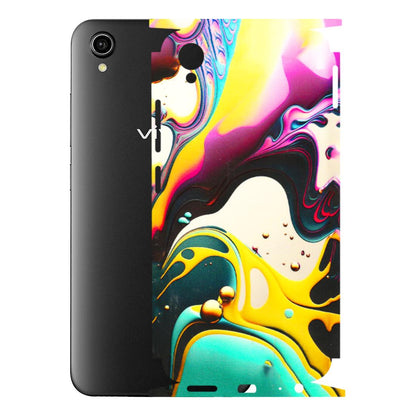 VIVO Y Series Phone Skins (All Models) - Multicolor Abstract pattern - 3D Embossed Finish (L-254) Vivo Y90