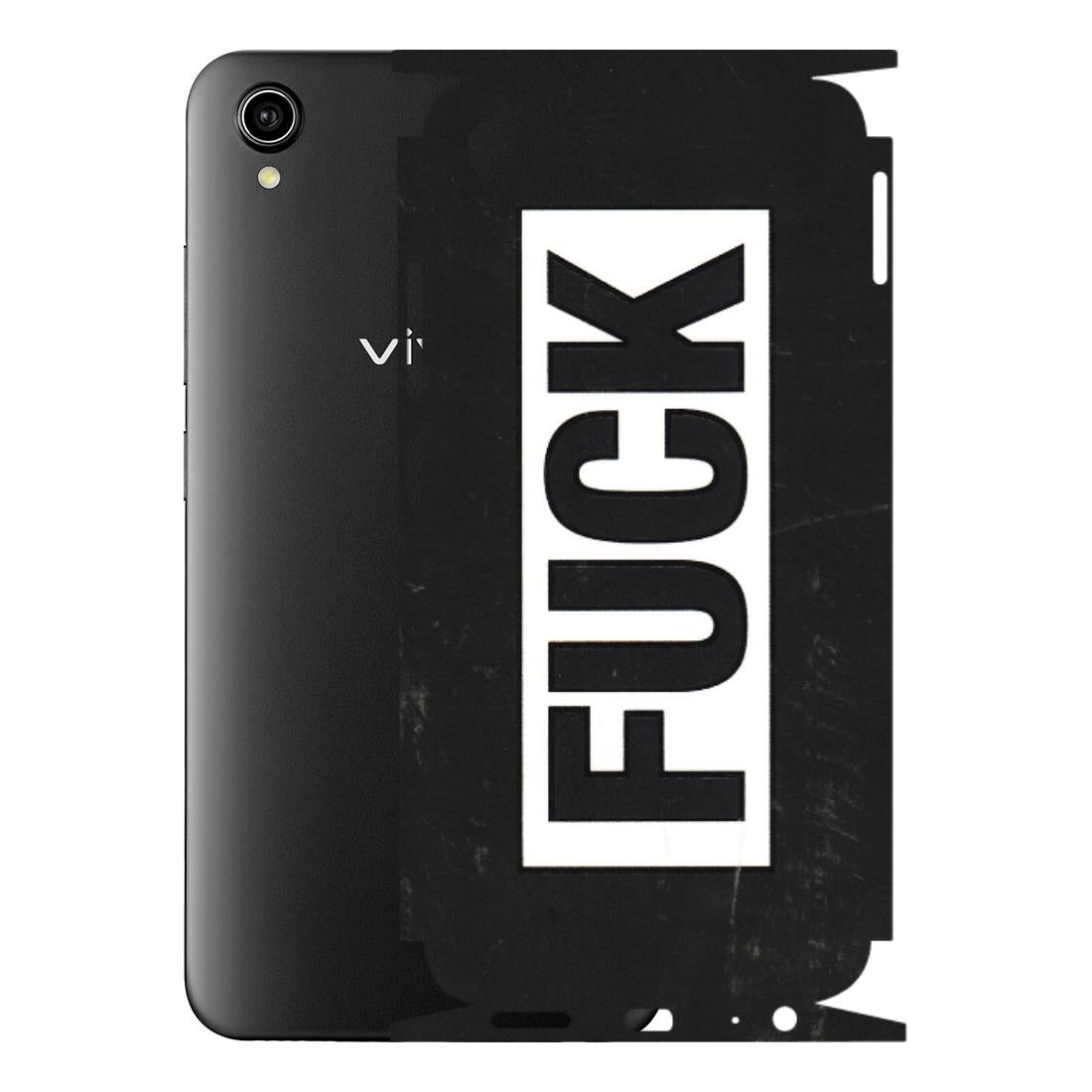 VIVO Y Series Phone Skins (All Models) - The F Word - 3D Embossed Finish (L-255) Vivo Y90