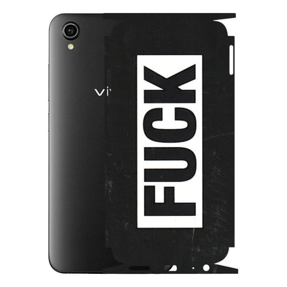 VIVO Y Series Phone Skins (All Models) - The F Word - 3D Embossed Finish (L-255) Vivo Y90