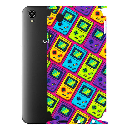 VIVO Y Series Phone Skins (All Models) - Gameboy Colourful - 3D Embossed Finish (L-266) Vivo Y90