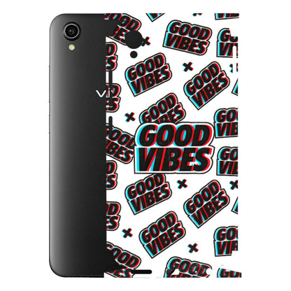 VIVO Y Series Phone Skins (All Models) - Good Vibes - 3D Embossed Finish (L-282) Vivo Y90