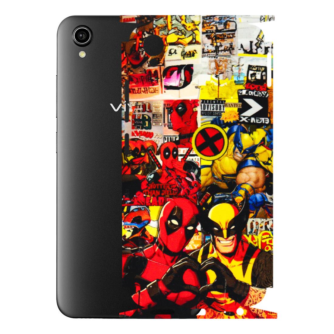 VIVO Y Series Phone Skins (All Models) - Spidy Wolverine - 3D Embossed Finish (L-310) Vivo Y90