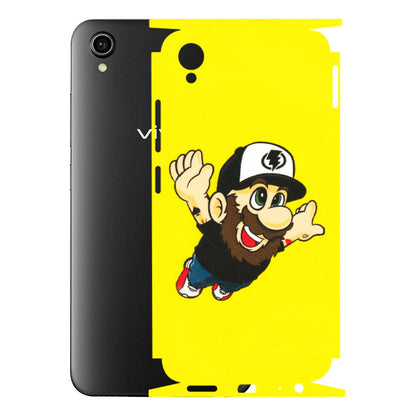 VIVO Y Series Phone Skins (All Models) - Flying Beardo - 3D Embossed Finish (L-60) Vivo Y90