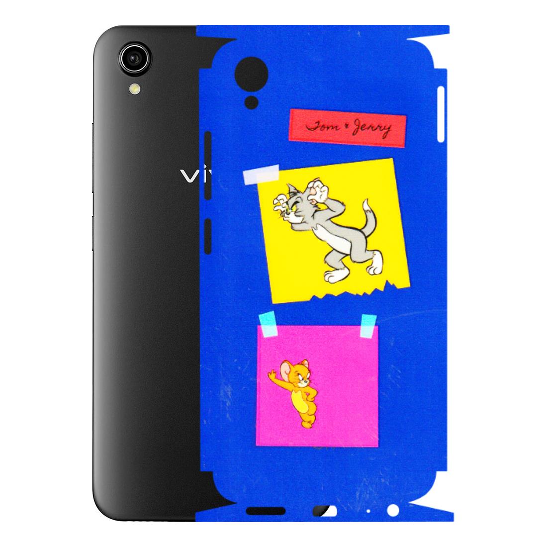 VIVO Y Series Phone Skins (All Models) - Tom N Jerry Sticky Notes - 3D Embossed Finish (L-88) Vivo Y90