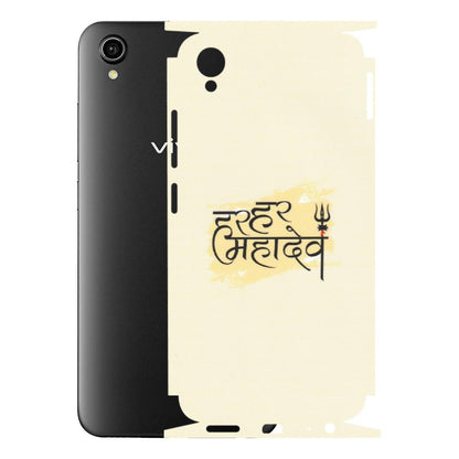 VIVO Y Series Phone Skins (All Models) - Har Har Mahadev - Matte Finish (M-10) Vivo Y90