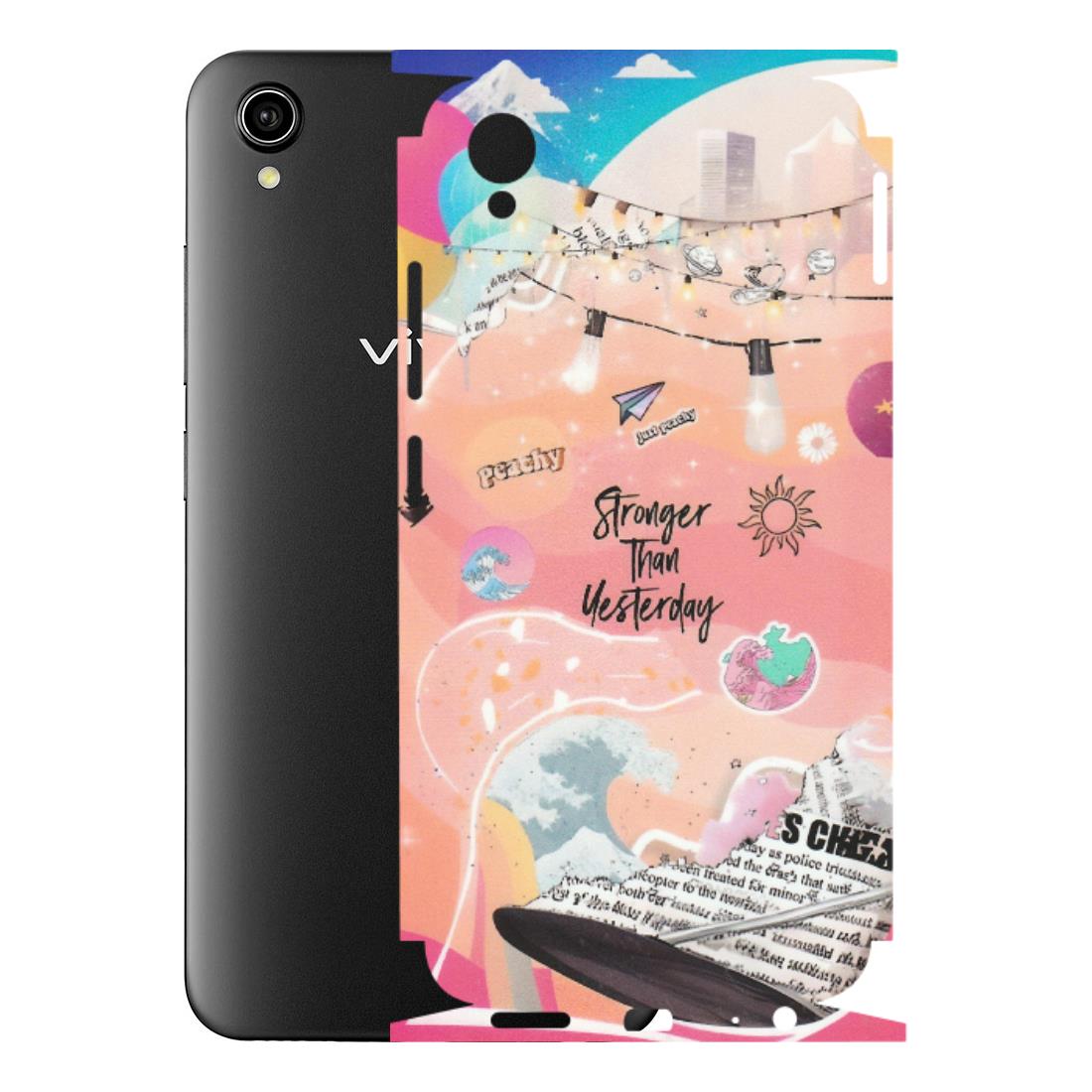 VIVO Y Series Phone Skins (All Models) - Stronger Then Yesterday - Matte Finish (M-128) Vivo Y90