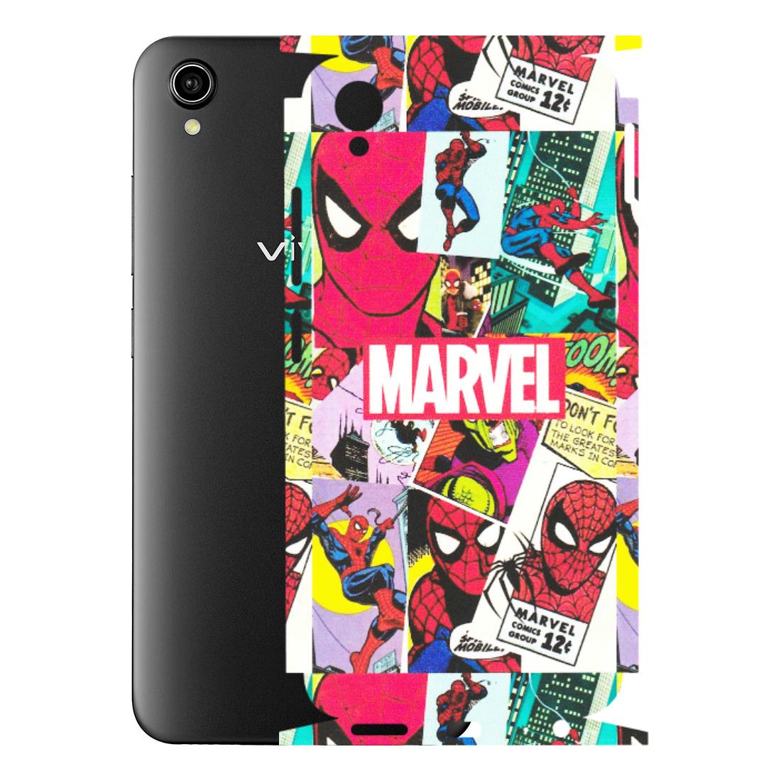VIVO Y Series Phone Skins (All Models) - Marvel Comic Spiderman Grafitti - Matte Finish (M-72) Vivo Y90