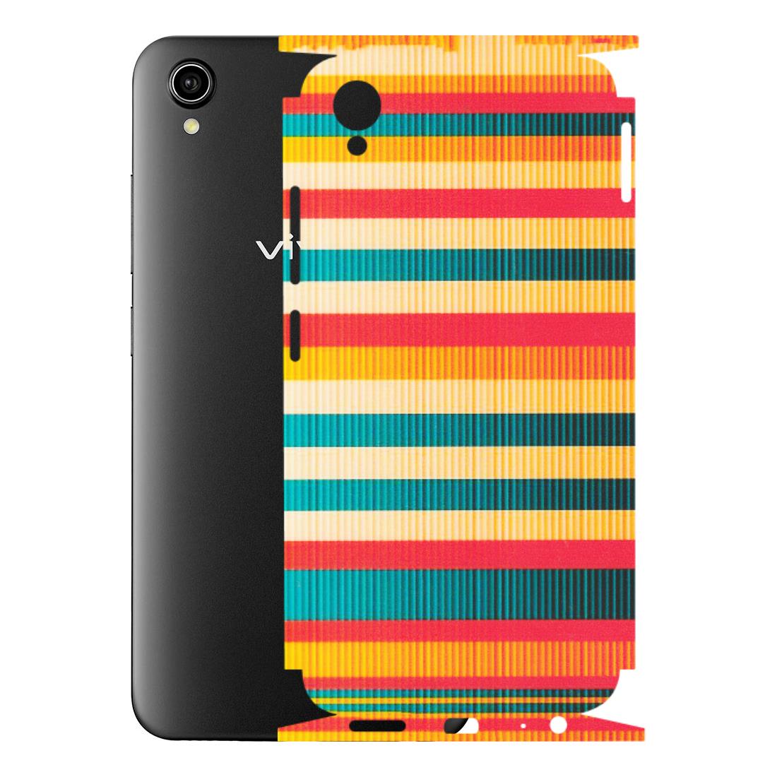 VIVO Y Series Phone Skins (All Models) - Colourful Stripes Soothing Effect - Matte Finish (M-86) Vivo Y90