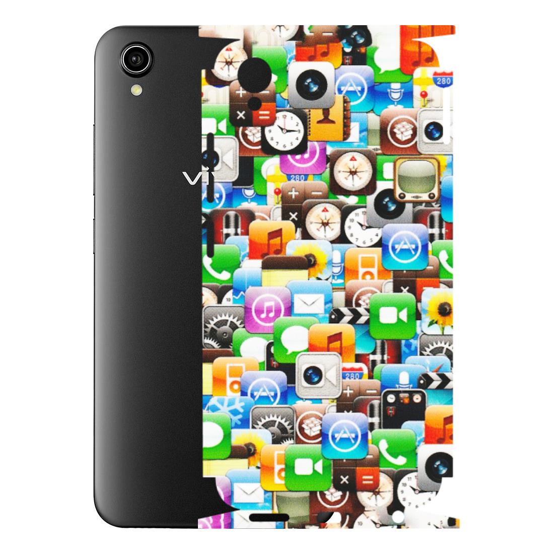 VIVO Y Series Phone Skins (All Models) - All Apple Icons - Matte Finish (M-93) Vivo Y90