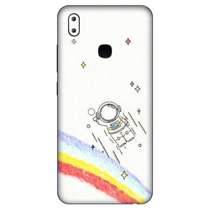 VIVO Y Series Phone Skins (All Models) - Milkyway Astronaut - 3D Embossed Finish (L-110) Vivo Y91