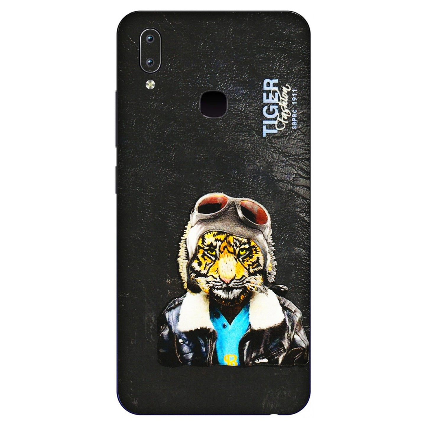 VIVO Y Series Phone Skins (All Models) - Rider Tiger - 3D Embossed Finish (L-113) Vivo Y91