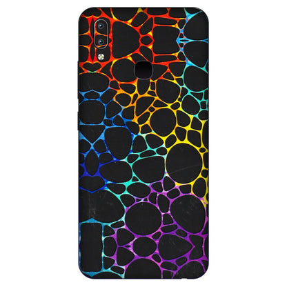 VIVO Y Series Phone Skins (All Models) - Abstract Art MultiColour - 3D Embossed Finish (L-133) Vivo Y91