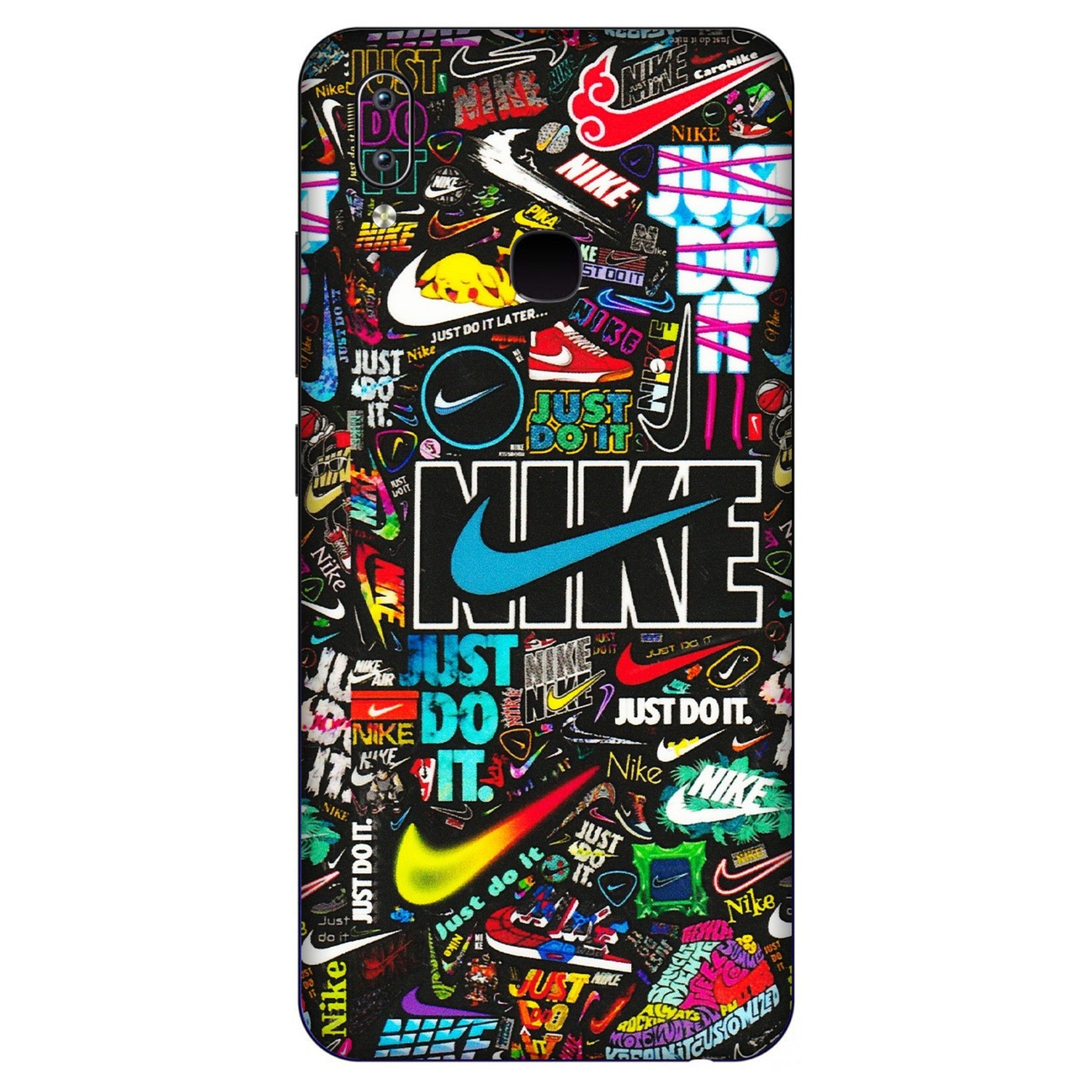 VIVO Y Series Phone Skins (All Models) - Just Do It Doodles - 3D Embossed Finish (L-166) Vivo Y91