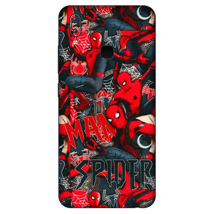 VIVO Y Series Phone Skins (All Models) - SpiderMan Cool - 3D Embossed Finish (L-188) Vivo Y91