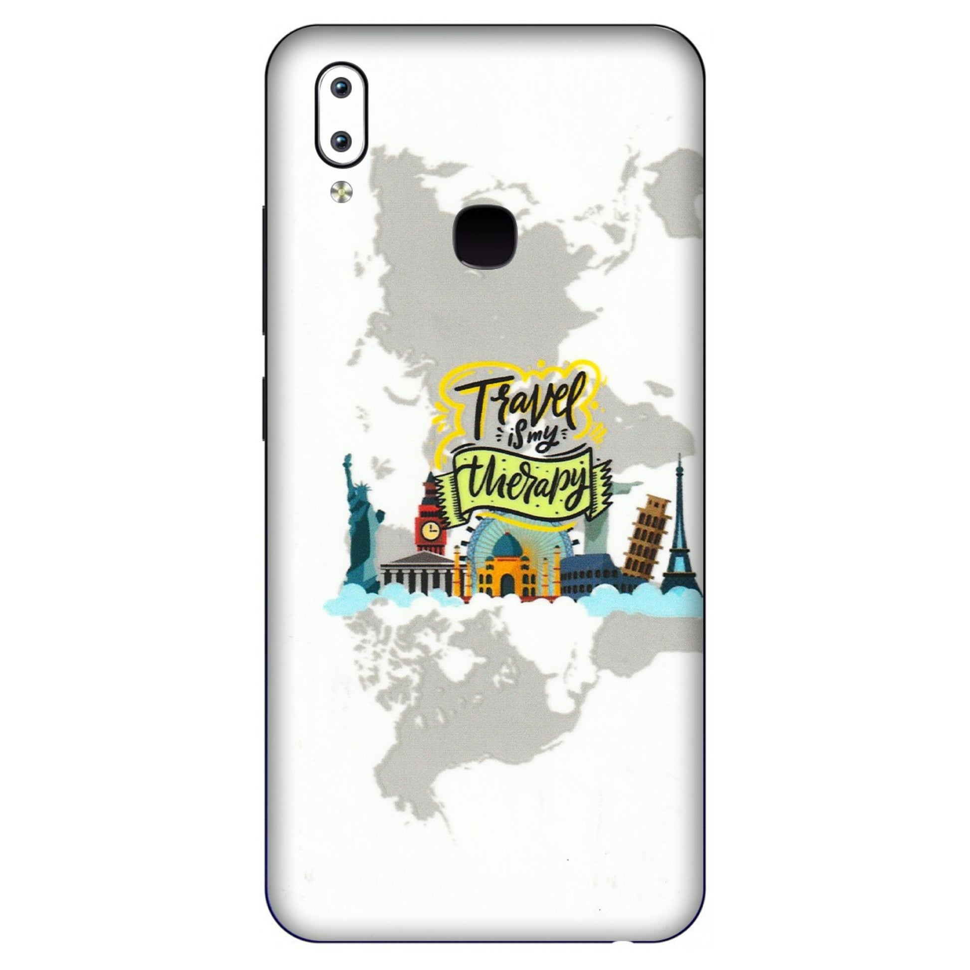 VIVO Y Series Phone Skins (All Models) - Travel Therapy - 3D Embossed Finish (L-199) Vivo Y91