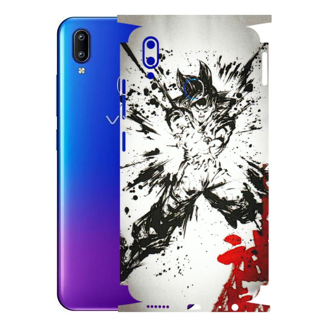 VIVO Y Series Phone Skins (All Models) - DBZ - 3D Embossed Finish (L-206) Vivo Y91