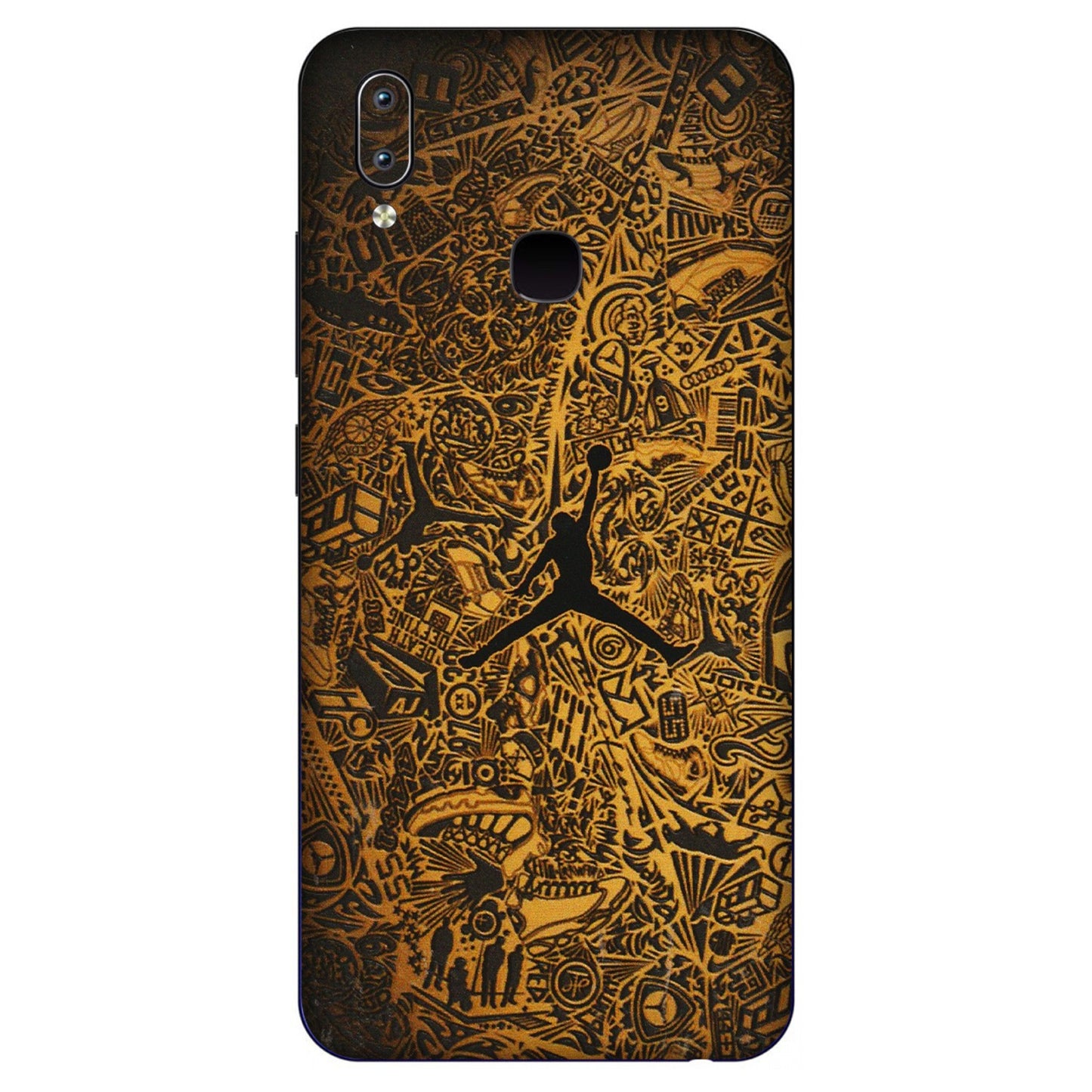 VIVO Y Series Phone Skins (All Models) - Premium Gold Basketball Player - 3D Embossed Finish (L-236) Vivo Y91