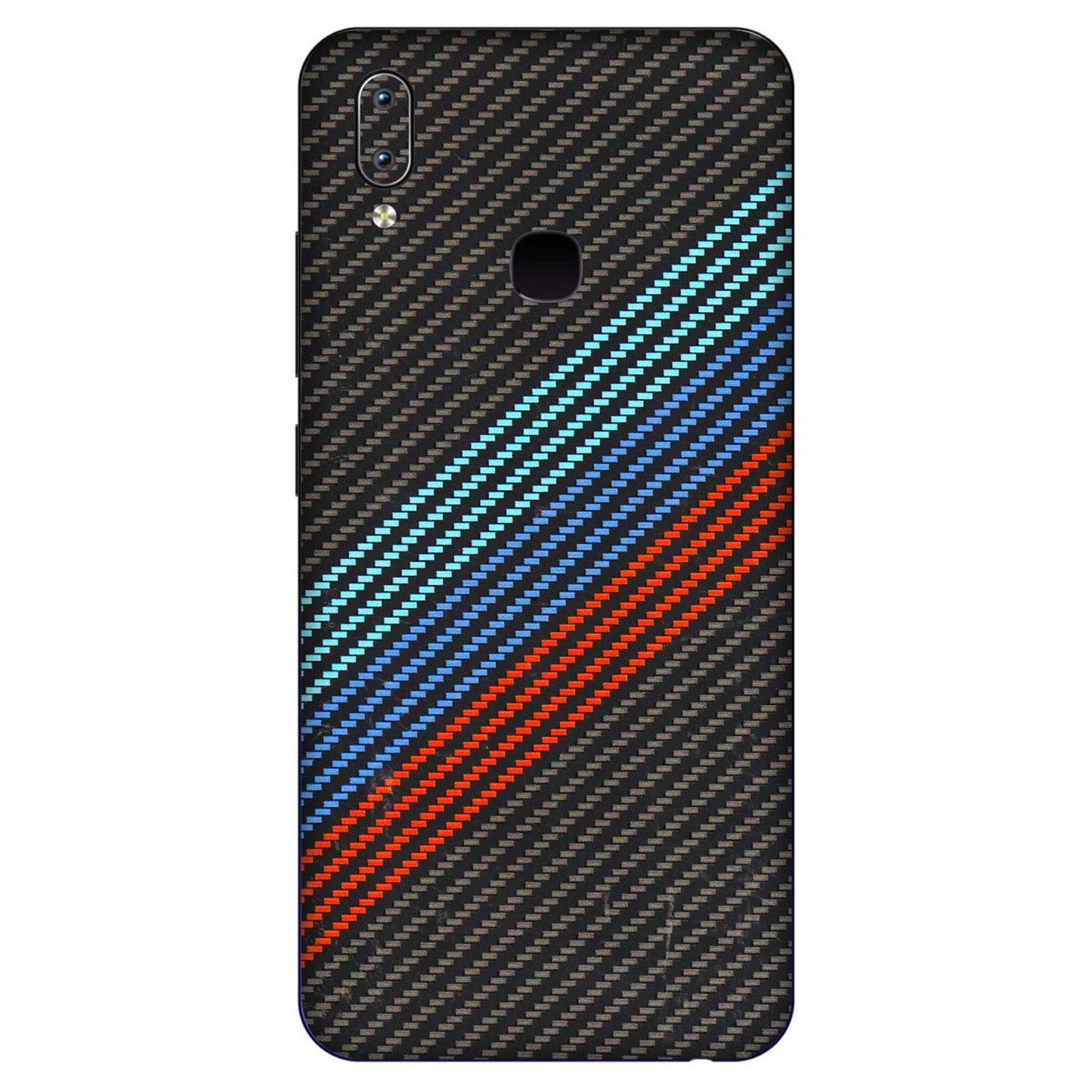 VIVO Y Series Phone Skins (All Models) - Carbon BM - 3D Embossed Finish (L-302) Vivo Y91