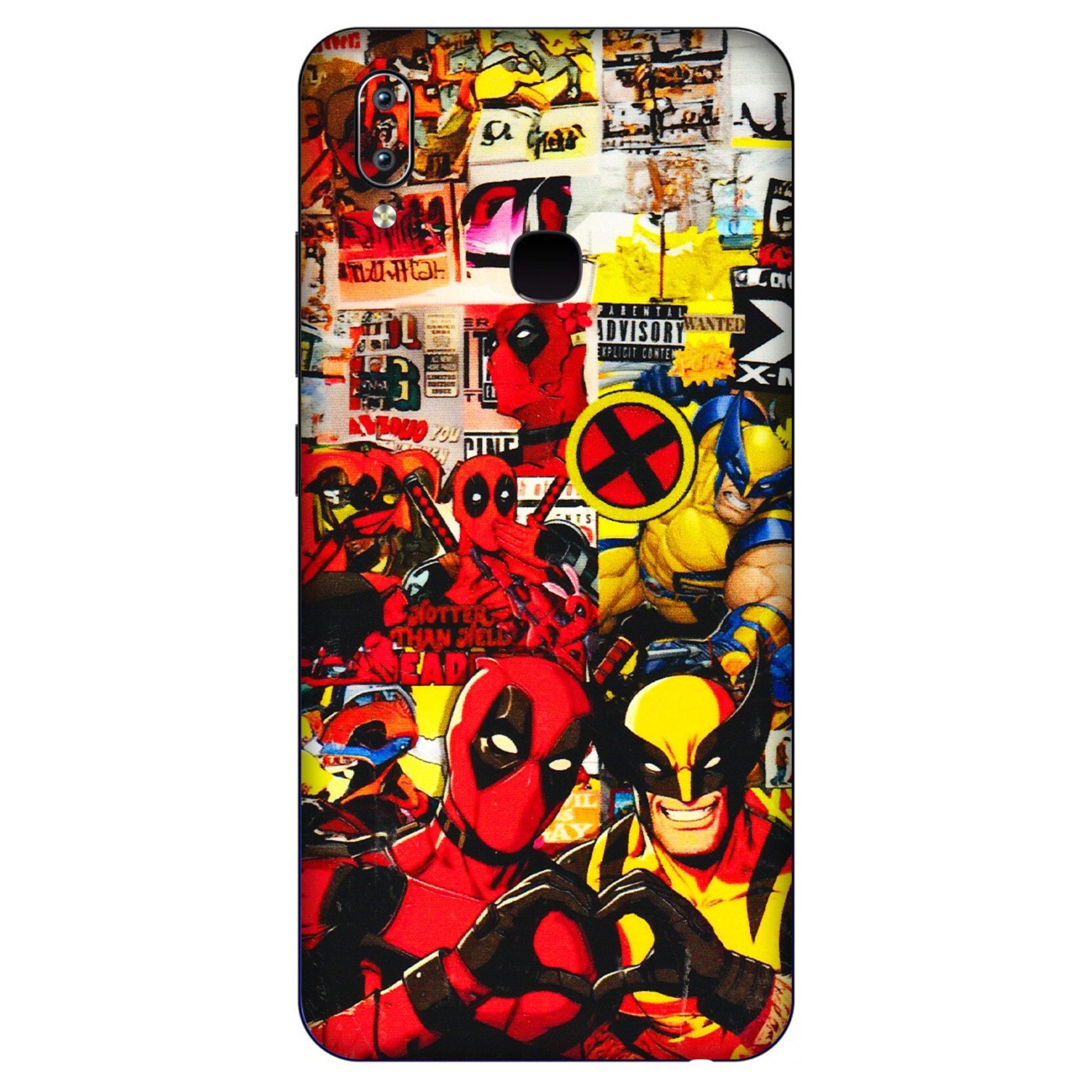 VIVO Y Series Phone Skins (All Models) - Spidy Wolverine - 3D Embossed Finish (L-310) Vivo Y91