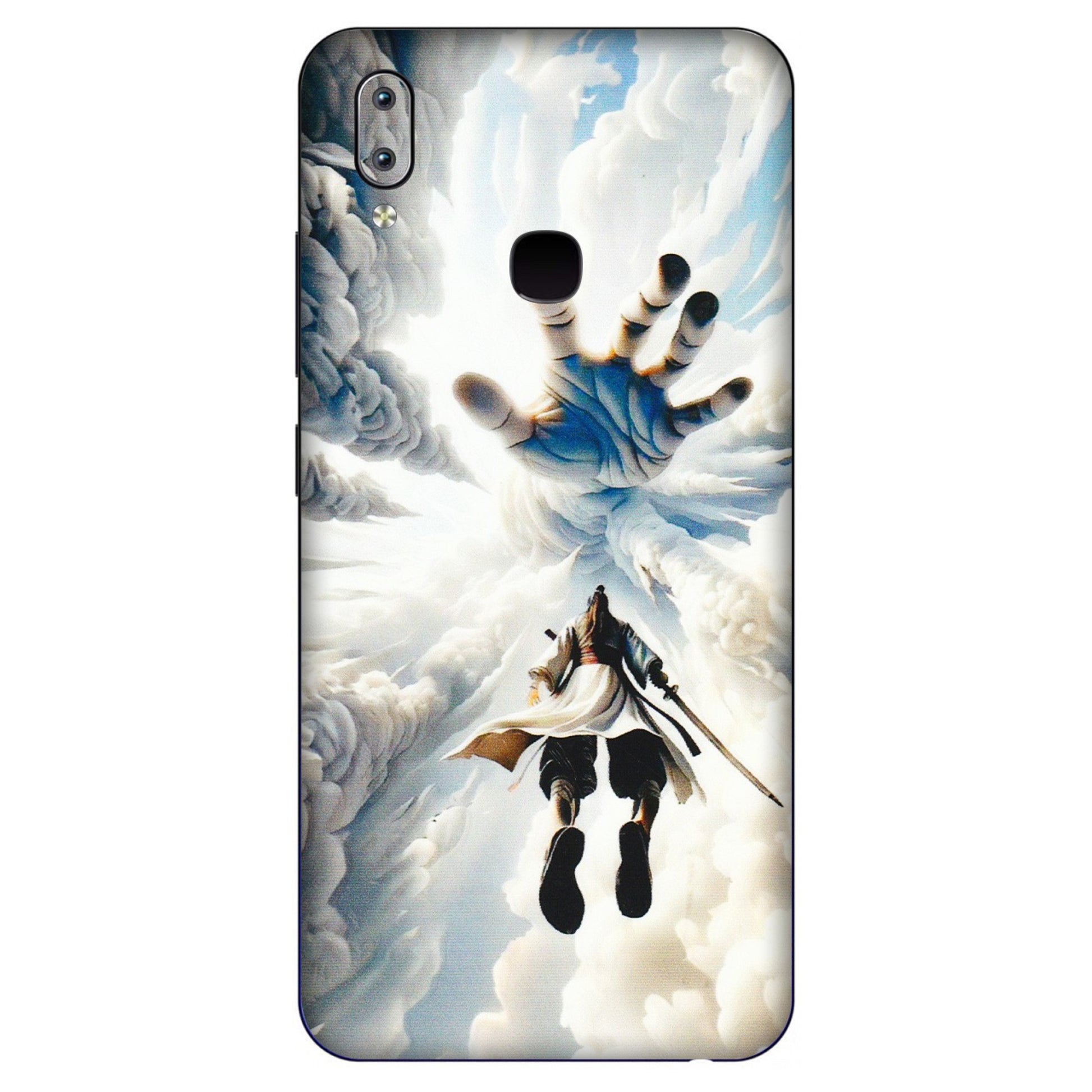 VIVO Y Series Phone Skins (All Models) - Big Hand With Monkey King - 3D Embossed Finish (L-323) Vivo Y91