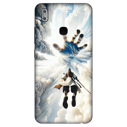 VIVO Y Series Phone Skins (All Models) - Big Hand With Monkey King - 3D Embossed Finish (L-323) Vivo Y91