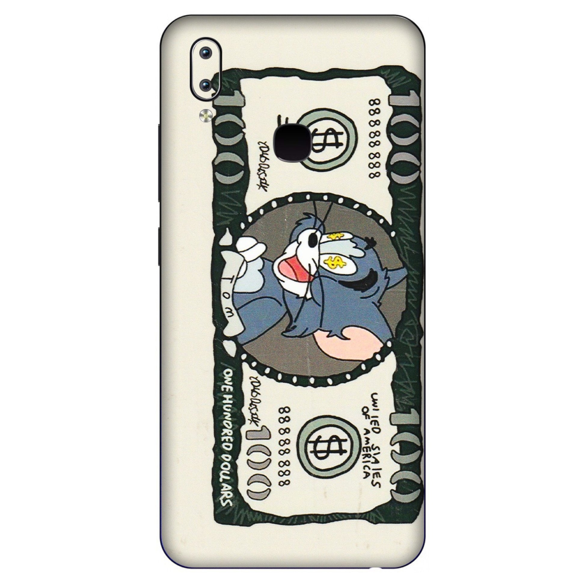 VIVO Y Series Phone Skins (All Models) - Tom Hundred Dollar - 3D Embossed Finish (L-324) Vivo Y91