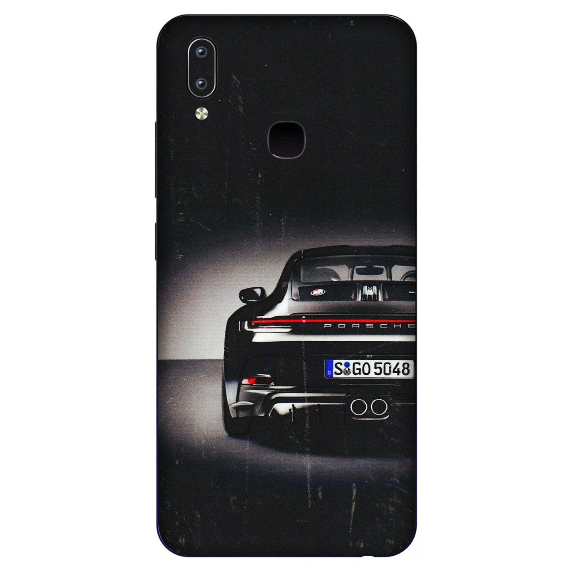 VIVO Y Series Phone Skins (All Models) - New Black Porsche GT3 - 3D Embossed Finish (L-327) Vivo Y91