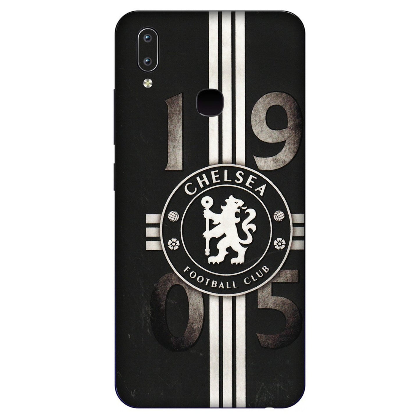 VIVO Y Series Phone Skins (All Models) - Chelsea Fan Club - 3D Embossed Finish (L-36) Vivo Y91